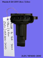 MAZDA 6 GH 2008-2014 ΜΕΤΑΧΕΙΡΙΣΜΕΝΑ ΑΝΤΑΛΛΑΚΤΙΚΑ ( Μετρητής μάζας αέρα airflow με κωδικό ZL01 / 197400-2010 κατάλληλος για αυτοκίνητα με κινητήρες βενζίνης 1.8cc / 2.0cc )