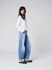 Only Mercer Γυναίκειο Wide Leg Jeans 15361585
