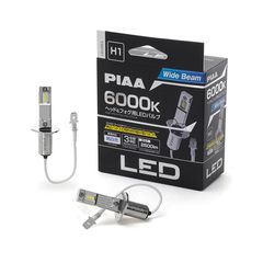 Title: PIAA LEH263 H1 LED Headlight Bulb 6000K 2500lm