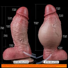 Squirting Inflatable Realistic 19.5 cm-thumb-3