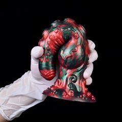 Red Devils Silicone Animal Design Toy 9.6"-thumb-2