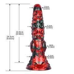 Red Devils Silicone Animal Design Toy 9.6"-thumb-1