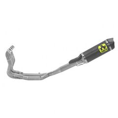 ARROW FULL SYSTEM TITANIUM FULL RACE-TECH COMPETITION CARBON END CAP BMW S 1000 RR ’19-‘20