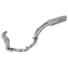 ARROW FULL SYSTEM TITANIUM FULL RACE-TECH COMPETITION CARBON END CAP MV AGUSTA F4 1000 ’04-’07
