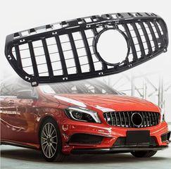 Μάσκα για Mercedes A-Class W176 (2012-08.2015) A45 Μαύρη