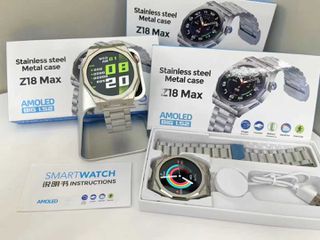Smartwatch - Z18 Max - Stainless Steel - 065486
