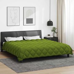 vidaXL Χειμερινό Παπλωματοθήκη 220 x 240 cm 450 gsm Πράσινο