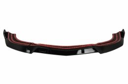Lip spoiler για Mercedes C-Class W204 S204 C204 Facelift (2011-2015) Piano Black
