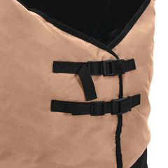 vidaXL Σαμάρι Ίππου Καπουτσίνο 75 cm Πολυεστέρας-thumb-5