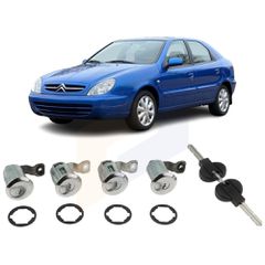 Αφαλός κλειδαριάς πόρτας σετ για Citroen Xsara H/B 2000 2001 2002 2003 2004 9170G3