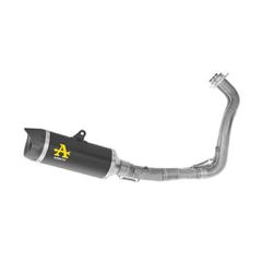 ARROW FULL SYSTEM EXHAUST ALUMINIUM DARK THUNDER YAMAHA MT-07 '25