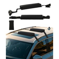 VEVOR Soft Roof Rack Pads, 15,5 ιντσών Universal Car Roof Rack Pads, 176LBS Loading Capacity Bargage Kayak Carrier with Portable Storage Bag for SUP Canoe Snowboard Paddle Board Surfboard