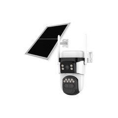 Smart ηλιακή κάμερα VSTARCAM BG621TR με triple lens, ανάλυση 3MP, 4G, περιστροφή PTZ, υποστήριξη SD και στεγανότητα IP66