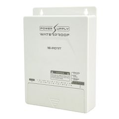 Τροφοδοτικό CCTV FOLKSAFE FS-DC121608W 16 εξόδων, 12V/8A, αδιάβροχο IP65