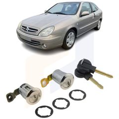 Αφαλός πόρτας με κλειδιά σετ για Citroen Xsara Coupe 2000 2001 2002 2003 2004