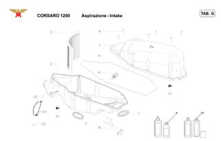 ΦΙΛΤΡΟ ΑΕΡΑ MORINI CORSARO 1200