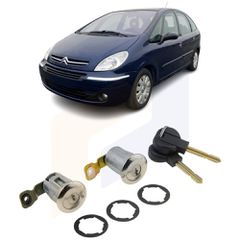 Αφαλός πόρτας με κλειδιά σετ για Citroen Xsara Picasso 1999 2000 2001 2002 2003 2004 2005 2006 2007