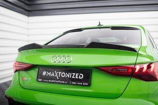 Spoiler / Αεροτομή Maxton Design Carbon Audi RS3 / S3 / A3 S-Line / Standard Sedan 8Y (2020-2024) - (CF-AU-RS3-8Y-S-H1-245-P)