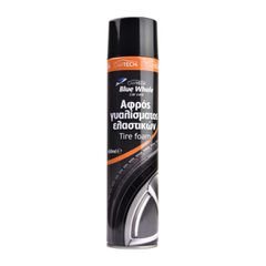 ΑΦΡΟΣ ΓΥΑΛΙΣΜΑΤΟΣ ΕΛΑΣΤΙΚΩΝ ΤIRE FOAM 650ml