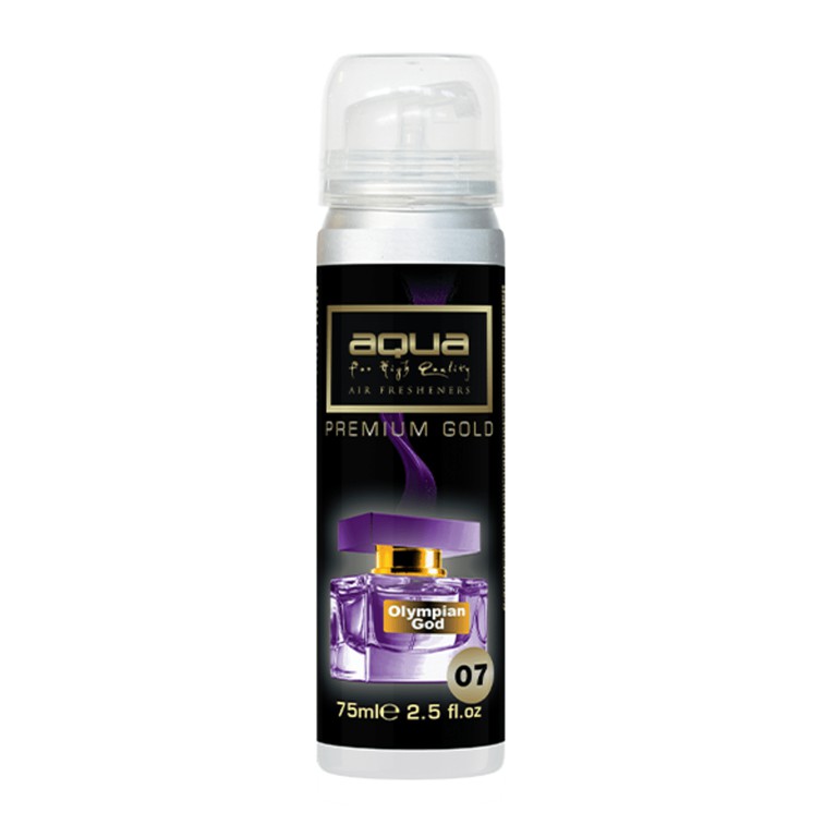 AQUA PREMIUM GOLD OLYMPIAN GOD SPRAY - ΑΡΩΜΑΤΙΚΟ ΑΥΤΟΚΙΝΗΤΟΥ 75ML