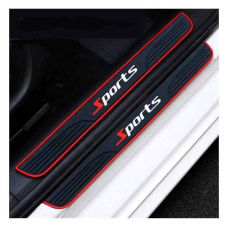 4PCS DOOR SILL PROTECTOR CAR TRIM