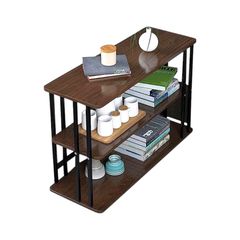 Βοηθητικό τραπεζάκι σαλονιού - E5189B - 915176 - Brown