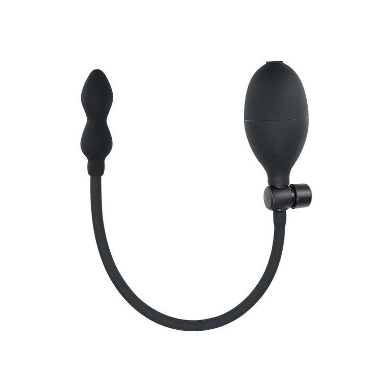 Double Head Inflatable Silicone Anal Plug