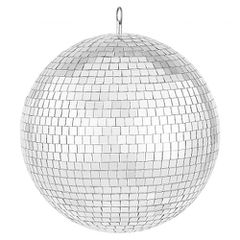 VEVOR Mirror Disco Ball, Μπάλα καθρέφτη 12 ιντσών με κρεμαστό δαχτυλίδι, Διακοσμήσεις Lightning Disco Ball Party, Ιδανικό για DJ Club, Σκηνή, Γάμο, Γενέθλια, Χριστούγεννα, Πρωτοχρονιά