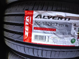 205/50/ZR17 4 EΛΑΣΤΙΚΑ ΚΑΙΝΟΥΡΓΙΑ ZETA ΕΝΙΣΧΥΜΕΝΑ............ETOΣ ΠΑΡΑΓΩΓΗΣ 2026 205/50/ZR17...........ΜΕ ΦΠΑ-thumb-3