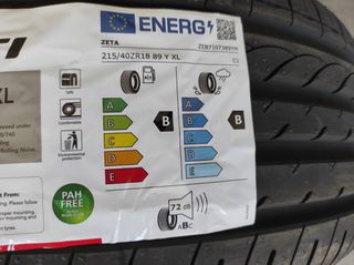 215/40/ZR18 4 EΛΑΣΤΙΚΑ ΚΑΙΝΟΥΡΓΙΑ ZETA ΕΝΙΣΧΥΜΕΝΑ............ETOΣ ΠΑΡΑΓΩΓΗΣ 2026 215/40/ZR18...........ΜΕ ΦΠΑ-thumb-4