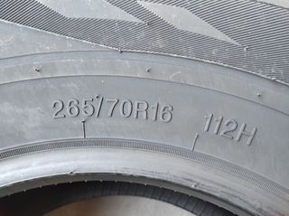 265/70/R16 4 EΛΑΣΤΙΚΑ ΚΑΙΝΟΥΡΓΙΑ ΖΕΤΑ ΕΝΙΣΧΥΜΕΝΑ............ETOΣ ΠΑΡΑΓΩΓΗΣ 2026  265/70/R16.............ΜΕ ΦΠΑ-thumb-7