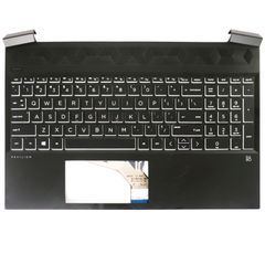 Πληκτρολόγιο - Laptop Keyboard Palmrest για HP Pavilion 15-EC 15-EC0099AX 15Z-EC000 15-EC1043AX TPN-Q229 L72598-001 L72598-151 L72600-151 L72597-001 6037B0193614 NSK-XN5BV US Black ( Κωδ.41319USPALM )