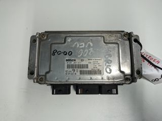 Εγκέφαλος Κινητήρα (ECU) CITROEN - PEUGEOT 206 2000-2008 με κωδικούς 0 261 207 477 , 96 474 815 80 , 26FM1080 , 1184 3042 , 9643218980 (ME7.4.4) (ME7.4.4 91)
