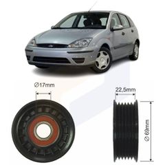 Τεντωτήρας ιμάντα poly-V για Ford Focus H/B 1998 1999 2000 2001 2002 2003 2004 1075546