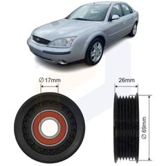 Τεντωτήρας ιμάντα για Ford Mondeo 5 d 2000 2001 2002 2003 2004 2005 2006 2007 1127103