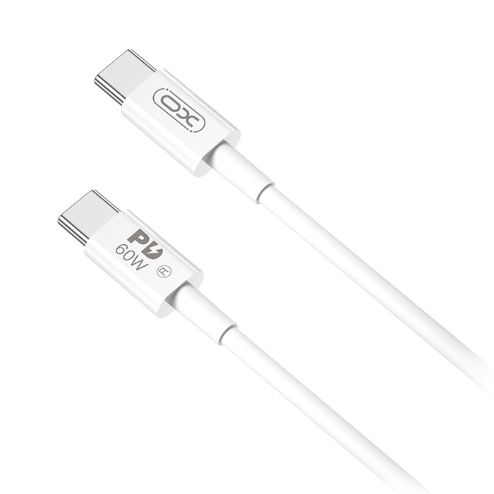 XO NB-Q190B USB HIGH SPEED TYPE-C CABLE WHITE 2M