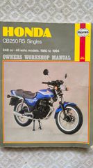 Honda CB250RS Singles, Owners Workshop Manual