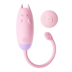 Cat Wireless Sex Bullet - Egg Pink-thumb-6