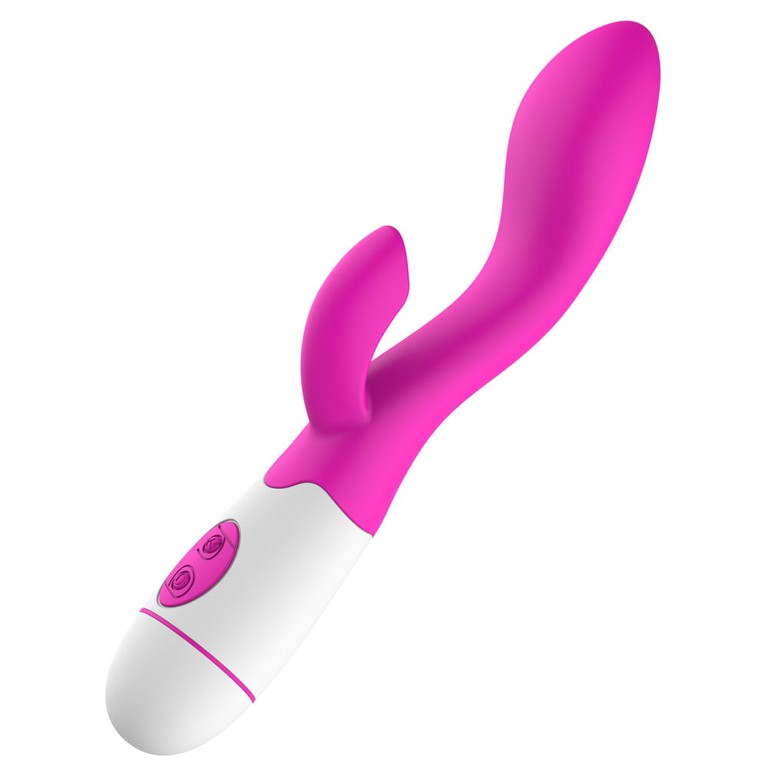 Silicone Rabbit Vibrator Pink