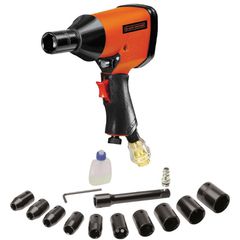 Μπουλονόκλειδο Αέρος Black & Decker 12 Μέγιστη Ροπή 31kgm 160158XBND