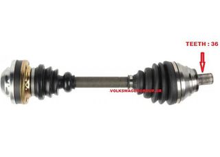 Ημιαξόνιο  αριστερό (ΚΑΙΝΟΥΡΓΙΟ)   ,SKODA  ,YETI   2010-2015   (2000 TDI)