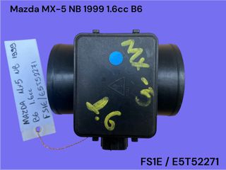 MAZDA MX-5 NB 1998-2005 ΜΕΤΑΧΕΙΡΙΣΜΕΝΑ ΑΝΤΑΛΛΑΚΤΙΚΑ ( Μετρητής μάζας αέρα airflow με κωδικό FS1E / E5T52271 κατάλληλος για αυτοκίνητα με κινητήρες βενζίνης 1.6cc B6 )