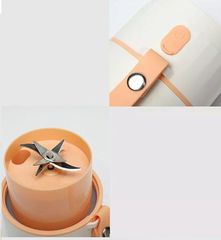 Φορητό μπλέντερ χειρός - 7.4V - 814291 - White/Orange-thumb-2