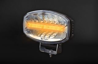 FULL LED DRIVING LIGHTS - Jumbo Draco DRL 80W (white/amber daytime running light) 9-36V