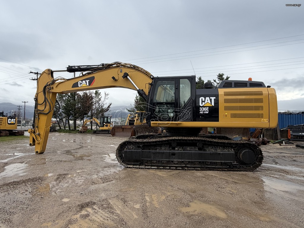 Εκσκαφέας Με Ερπύστριες CAT 2012 336 EL