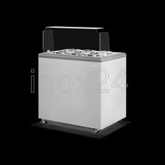 Ψυγείο Παγωτού pozzeti (8 Γεύσεων + 6 Αποθήκης)-INOX24