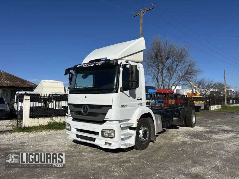 Καρότσα Μουσαμάς Mercedes-Benz 2014 AXOR 1829 EEV ΚΛΙΜΑ