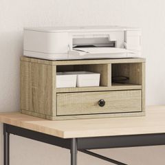 vidaXL Βάση Εκτυπωτή Sonoma Δρυς 40x32x22,5 εκ. από Επεξεργασμένο Ξύλο