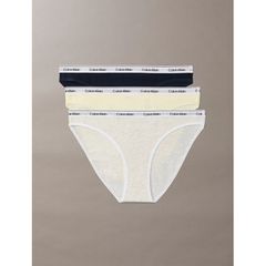 Calvin Klein Γυναικείο Σλιπ Βαμβακερο Χρώματα Μόδας 3 Τεμάχια TC8