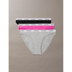 Calvin Klein Γυναικείο Σλιπ Βαμβακερο Σετ 3 Τεμάχια FQN